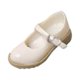 thumbnail image 3 of Zapatos de cuero para muñecas femeninas a escala 1/12, accesorios de vestuario, zapatos casuales. Beige, 3 of 9