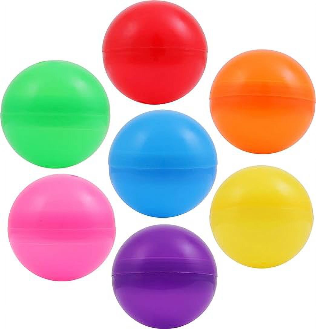 Warmhm Lot de 100 Capsules Rondes vides à mâcher pour Machines à mâcher - Petites Boules - en