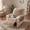 Khaki, variant on Eurhowing Recliner Chair Cover, Non-Slip Stretchable Plush Fleece Armchair Slipcover, Soft Reclining Furniture Protector for 23-30 Inch Chairs, Dark Gray