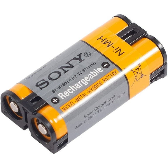 Genuine Sony OEM Rechargeable replacement Battery BP-HP800-11 for SONY MDR-RF995RK, MDR-RF995 R, WH-RF400, WH-RF400R, MDR-RF895RK, RF895 R Wireless Headphones