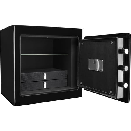 Barska - Safe for Jewelry with Electronic Keypad Lock - Black