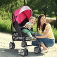 thumbnail image 2 of Infans Folding Lightweight Baby Toddler Umbrella Travel Stroller w/ Storage Basket New, 2 of 6