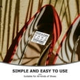 thumbnail image 4 of OULII 4 Sheets Shoes Size Tag Sticker White Rectangle Paper for Shoe Industry Storage Organization and Retail, 4 of 5