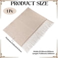 thumbnail image 2 of Pink Floral Lace Shawl Wrap Tassel Fringe Gauze Lace Shawls and Wraps Flower Pattern Hollow Solid Mesh Soft Summer Scarf for Women Formal Wedding Party Bridal Evening Dresses Accessories 1pc, 2 of 9