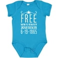thumbnail image 3 of Inktastic Free- Now and Always- Juneteenth 6-19-1865 Boys or Girls Baby Bodysuit, 3 of 5