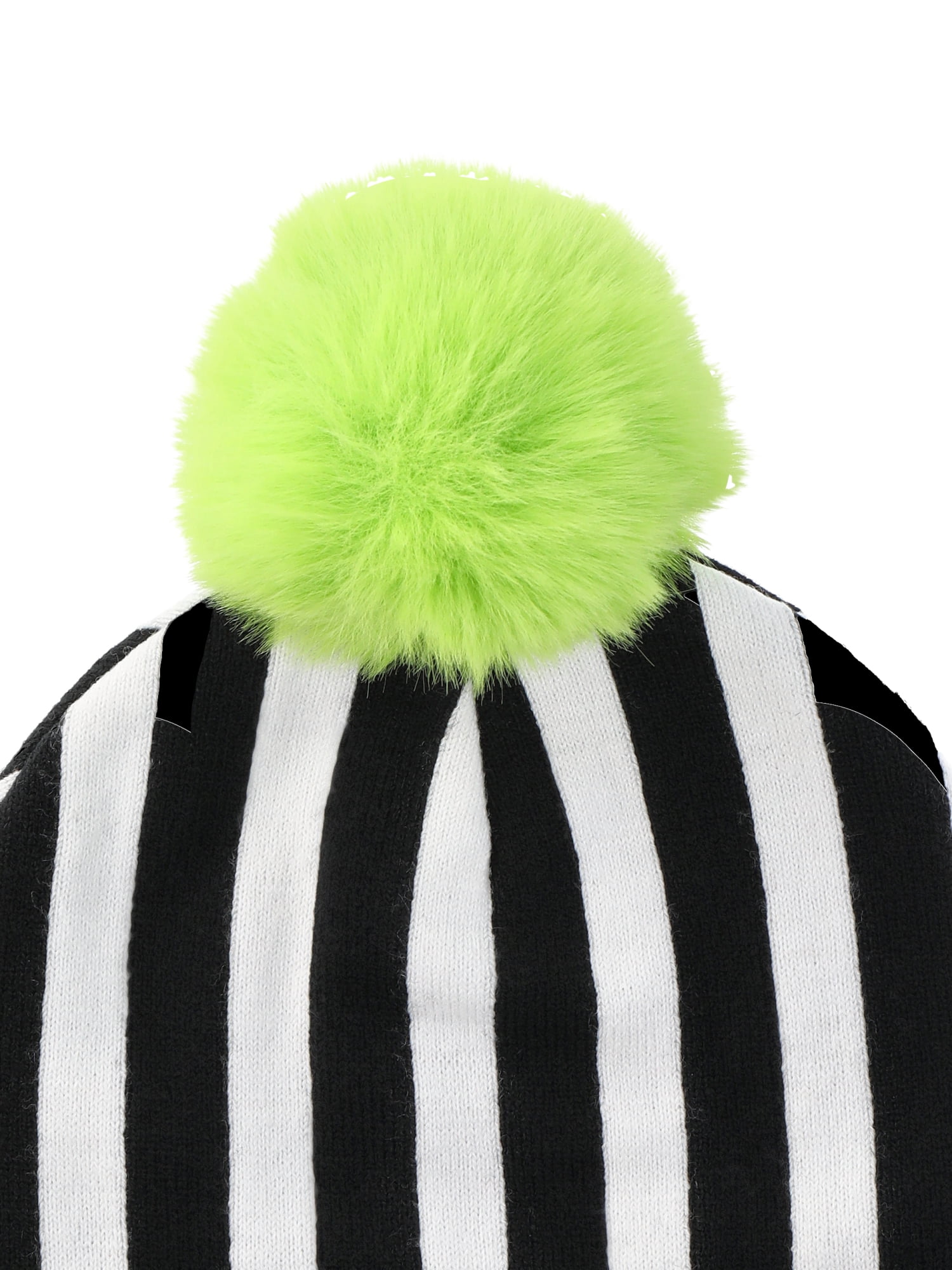 Beetlejuice Boys Beanie Hat with Pom and Gloves, 2-Piece Set 