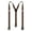 brown, variant on Unisex Fashion Suspenders Comfortable Trendy Suspenders Party Suspenders Suitable for Various Occasion
