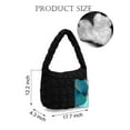 thumbnail image 5 of LAVA Women Puffer Bag Crossbody Quilted Tote Bag Large Capacity Puffy Shoulder Bag Handbag for Travel Gym Blue, 5 of 8