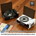 thumbnail image 5 of ST-CARE Rechargeable Vintage Portable CD Player with Bluetooth for Home, White, 5 of 7