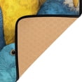 thumbnail image 3 of Ryvnso Doodle Parrot-7 Area Rug Floor Mats Non-Slip Home Carpet 80 x 58 inch, 3 of 7