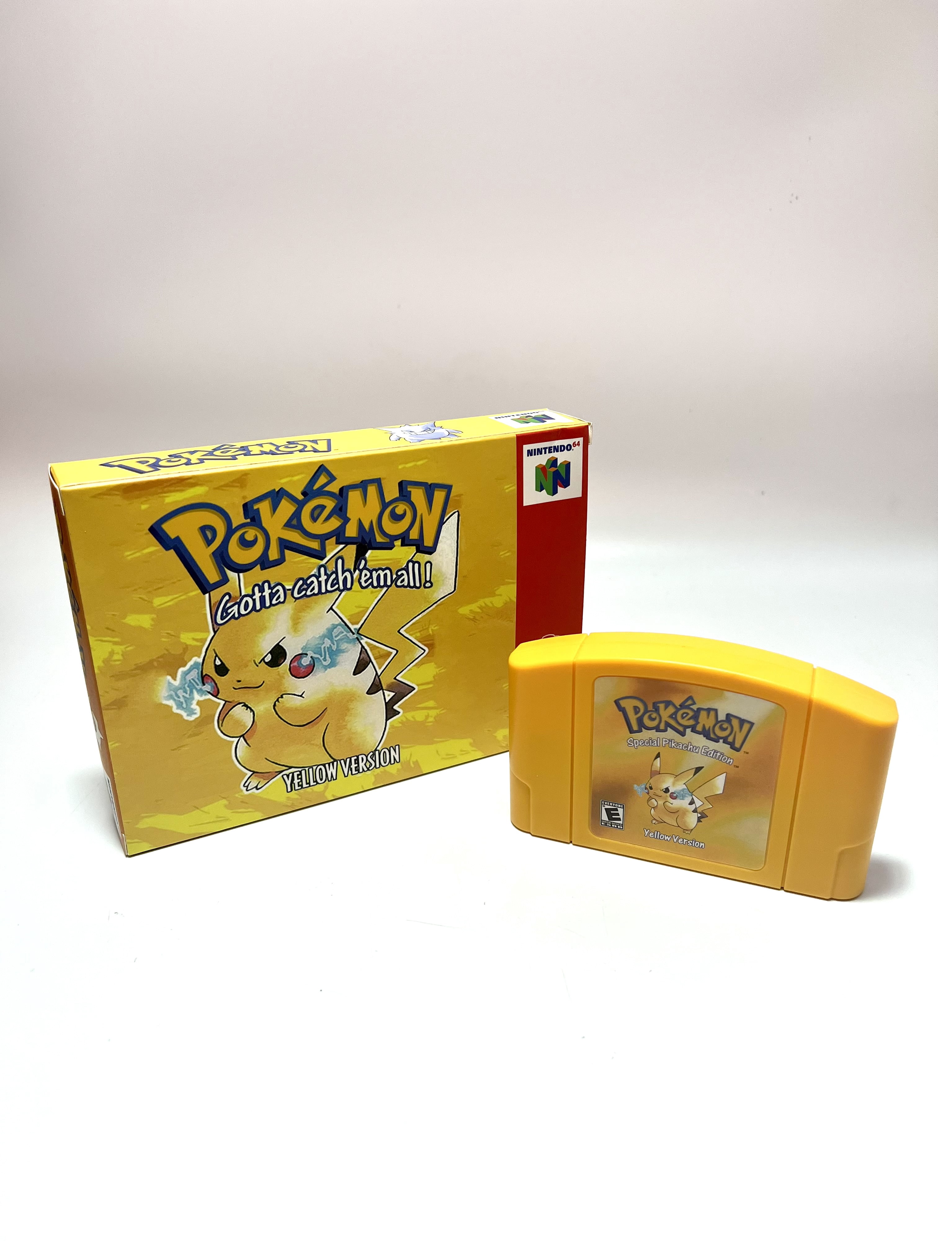 Pokemon Yellow for N64 (Playable Game)