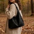 thumbnail image 6 of Tuvgenk Women's Vintage PU Bucket Bag, Large Capacity Shoulder Crossbody Handbag for Work Travel School and Everyday Use, 6 of 6
