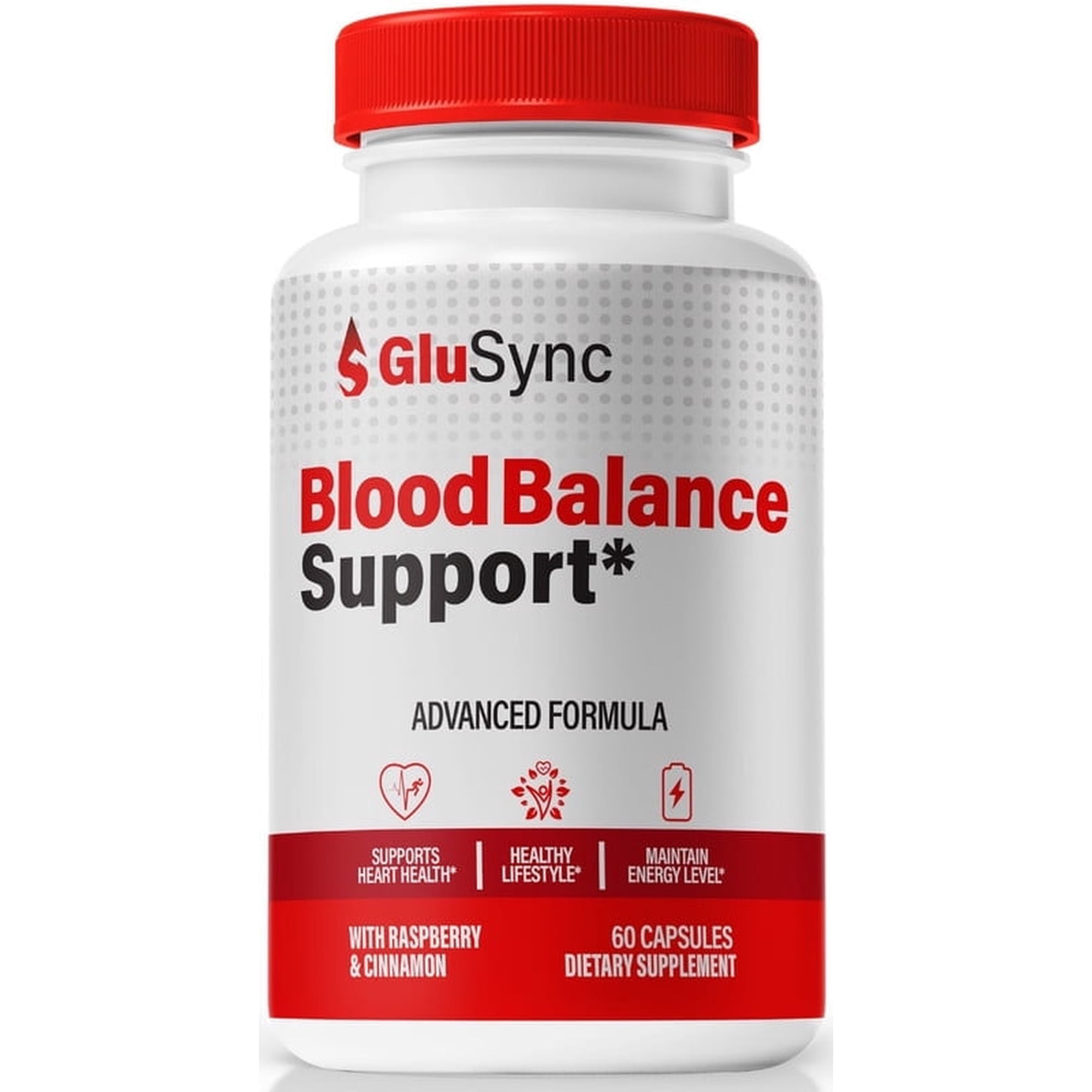GluSync Blood Support Capsules - Official Glu Sync Pills to Maintain Overall Health, All Natural Blood Formula For Healthy and Stable Levels, Glucose Sync Review (60 Capsules)