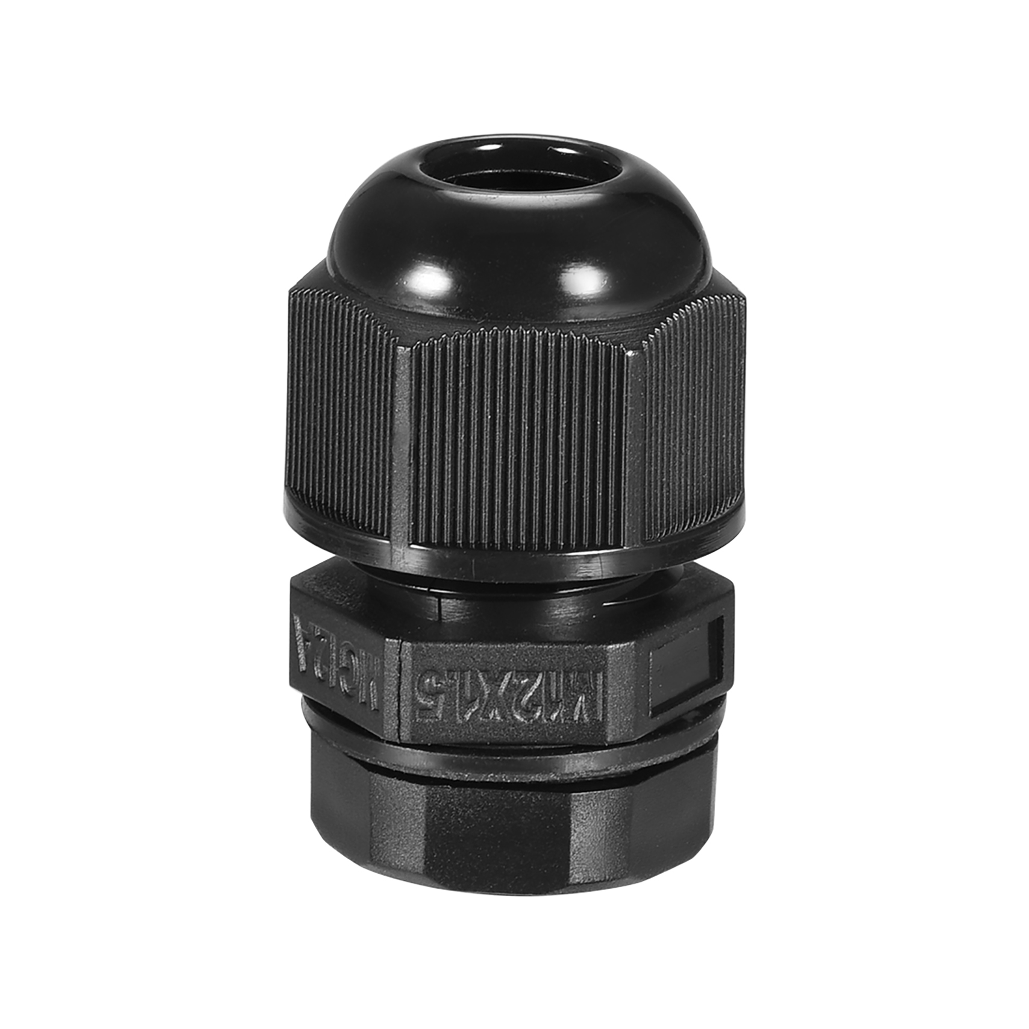 M12 Cable Gland 3 Holes Waterproof IP68 Nylon Joint Adjustable Locknut