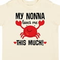 thumbnail image 4 of Inktastic Nonna Loves Me Grandson Boys or Girls Toddler T-Shirt, 4 of 5