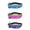 Purple, variant on Unisex Outdoor Sports Waist Bag Fanny Pack Fitness Running Mobile Phone Belt Pouch, Light Blue (7.87 in / 20 cm)