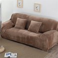 thumbnail image 3 of CHOK 2024 Housse de Chaise en Velours de Luxe Extensible Lavable Gris Argenté, 3 of 7