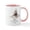 White/Pink Inside, variant on CafePress - Adams Mug - 11 oz Ceramic Mug - Novelty Coffee Tea Cup