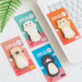 thumbnail image 2 of 2 Pcs Mignon Chat Kawaii Kitty Sticky Notes Memo Pad Scrapbooking École Bureau Fournitures Papeterie Cadeau Signet FJH, 2 of 7