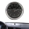 thumbnail image 1 of Car Clocks For Dashboard Stick On | Mini Hygrometer For Car With Adhesive | Adhesive Small Vent Clocks Watch With Luminous Feature For Home Vehicles Trucks RVs Boats,Black Thermometer, 1 of 9