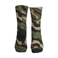 thumbnail image 2 of Athletic Socks Camouflage Sport Running Calf Socks Crew Socks for Men Women, 2 of 7