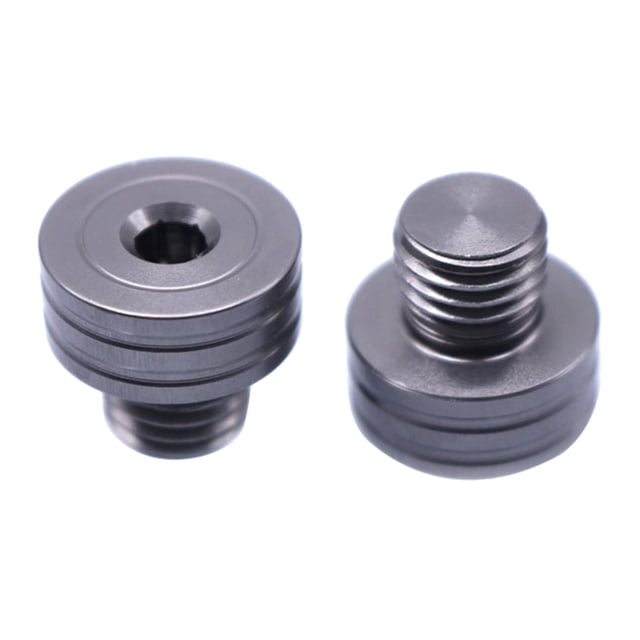 Universal de Aluminio para Motocicleta 10 Mm M10 X 1,25 en El Sentido de Las Agujas Del Reloj Espejo Retrovisor Tapones de Orificio Tornillos para Hon - Macarena Tornillos de agujero de espejo retrovisor