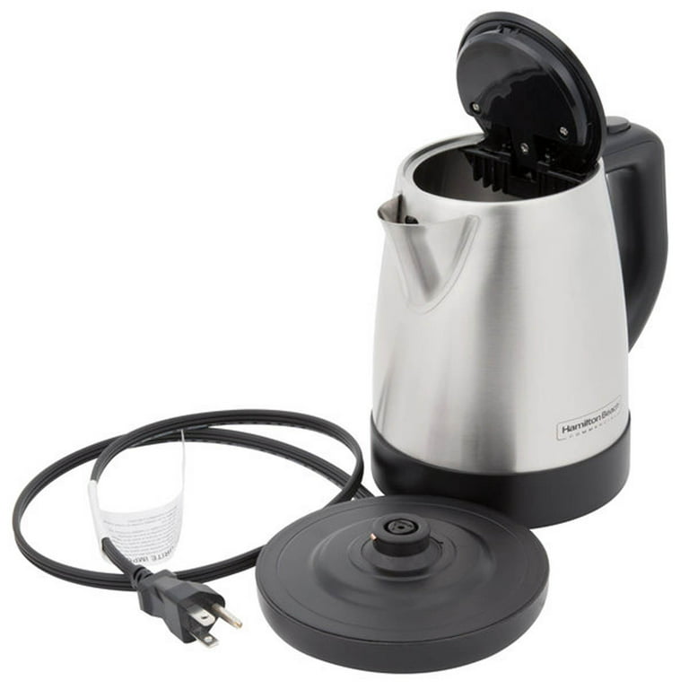 1 Liter Electric Kettle, Tea and Hot Water Heater, Stainless Steel, Co –  VistaFactor