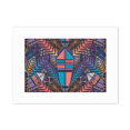 thumbnail image 1 of Colorful Bâtiment Modèle Symétrique Photo Monter Cadre Image Art Peinture Bureau 5 X 7 Pouces, 1 of 3