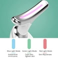 MicroGlow Facial, 3 Color Led Face Neck Massager, USB Rechargeable