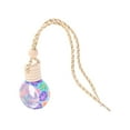 thumbnail image 4 of Difusor de de aceite esencial con colgante vacío recargable portátil con cuerda de 10ml para decoración para hogar del salpicadero del A SM SunniMix Botellas de perfume vacías, 4 of 8