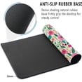 thumbnail image 5 of Pink Flower Floral Desk Mat,Extended Gaming Mouse Pad Large Non-Slip Rubber Base Mousepad with Stitched Edges,Waterproof Desk Pad for Computer/Laptop/Work/Office/Home 31.5" X 15.7", 5 of 5