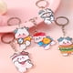 thumbnail image 4 of Jumpingount LLavero de dibujos animados, anillo a la moda, Animal bonito, puerta acrílica, llavero de coche, mochila, monedero, cartera, colgante Ropa, zapatos y accesorios Miscelánea Tipo 2, 4 of 6
