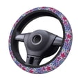thumbnail image 2 of Cauagu Cute Nautical Print Car Steering Wheel Cover - Universal Car Accessory for Diverse Cars for Steering Wheel with a Diameter of 14.5"-15", 2 of 7
