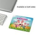 thumbnail image 3 of Latrodar Happy Easter Personalized Mouse Pad Keyboard Pad Writing Pad Desk Pad Meticulously Crafted light blue Home Essentials, 3 of 5