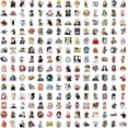 thumbnail image 2 of 200pcs Anime Stickers Mixed Pack， Anime Stickers Anime Sticker Pack Anime Merch Anime Room Decor, 2 of 6