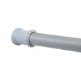 thumbnail image 3 of Mainstays Adjustable Tension Shower Curtain Rod for Small or Stall Showers, 27” - 40", Nickel, 3 of 10
