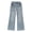 Blue-a, variant on Teen Girls Baggy Jeans Tween Girl Wide Leg Denim Pants Girl's High Waisted Bootcut Jean Solid Color Casual Soft Cute Pantalones with Pockets Girl's Clothes