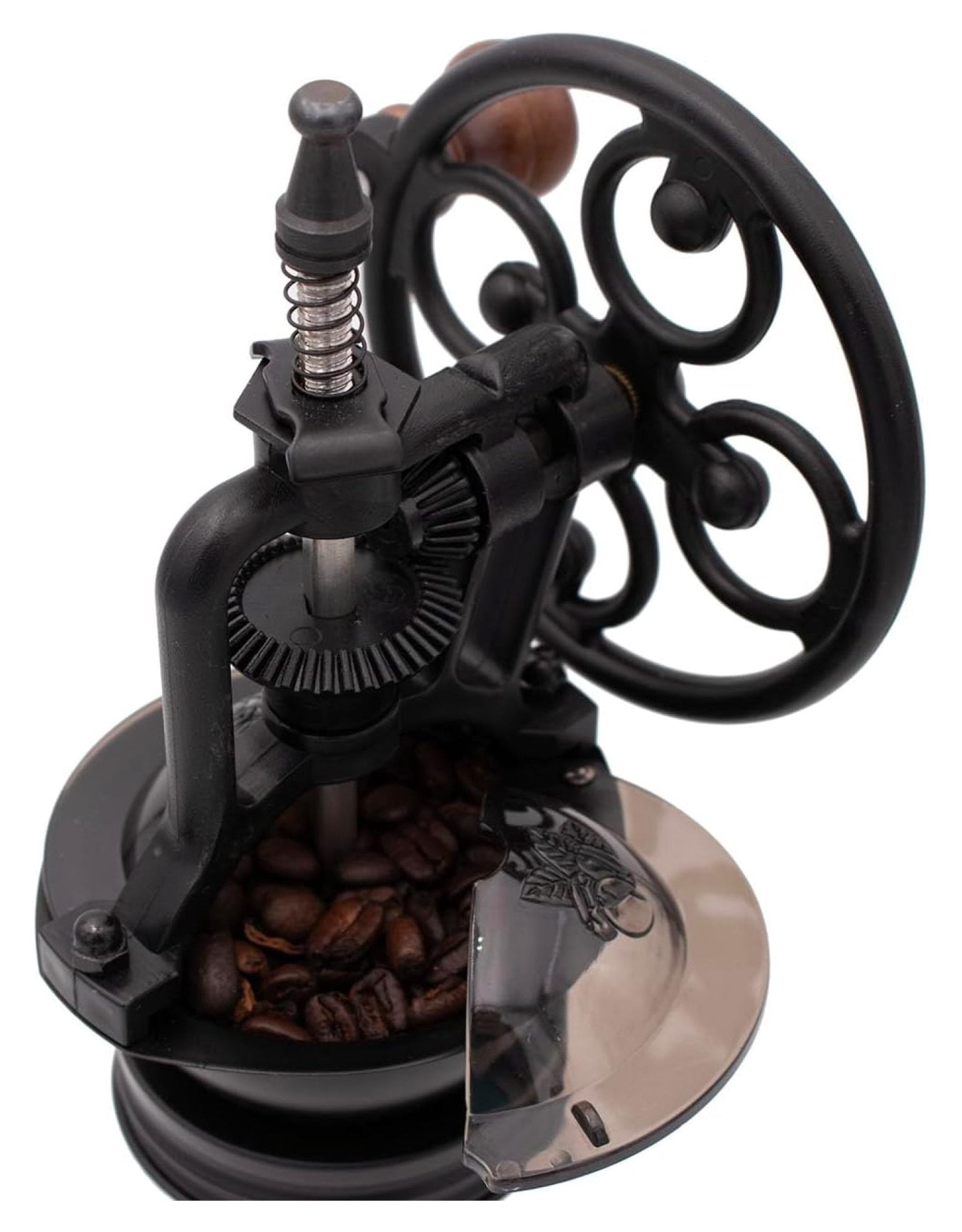 Vintage Reproduction Manual Coffee Grinder for Regular Mouth Mason Jars