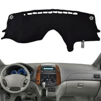 XUKEY Dashboard Cover Fit for Toyota Sienna 2004 2005 2006 2007 2008 2009 2010 Car Dash Mat Pad  Carpet