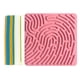 thumbnail image 2 of Tablero Actividades Sensoriales Juguete Calmante Silicona Alivio Del Estrés Antiestrés () Rosa, 2 of 8