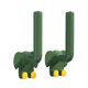 thumbnail image 1 of Hook 2pcs Kitchen Wall-Mounted Pot Rack with Multi-Function for Plastic Wrap & Tissue Paper, 1 of 5