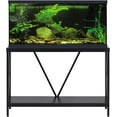 Aquatic Fundamentals 40/55 Gallon Metal + Wood Aquarium Stand
