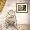 thumbnail image 3 of Lewis, Sheldon 14x12 Gold Ornate Wood Framed with Double Matting Museum Art Print Titled - Stone Wall Rhino, 3 of 4