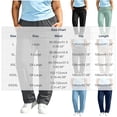 thumbnail image 3 of Mifsaly Plus Size Hiking Pants Women Lightweight Quick Dry Workout Lounge Joggers with Pockets Comfortable Loose Fit Outdoor Running Athletic Bottoms Dark Gray,XXXL, 3 of 7