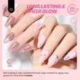 thumbnail image 4 of Set de esmaltes de uñas en gel Beetles Jelly, 6 colores, rosa y marrón, 4 of 7
