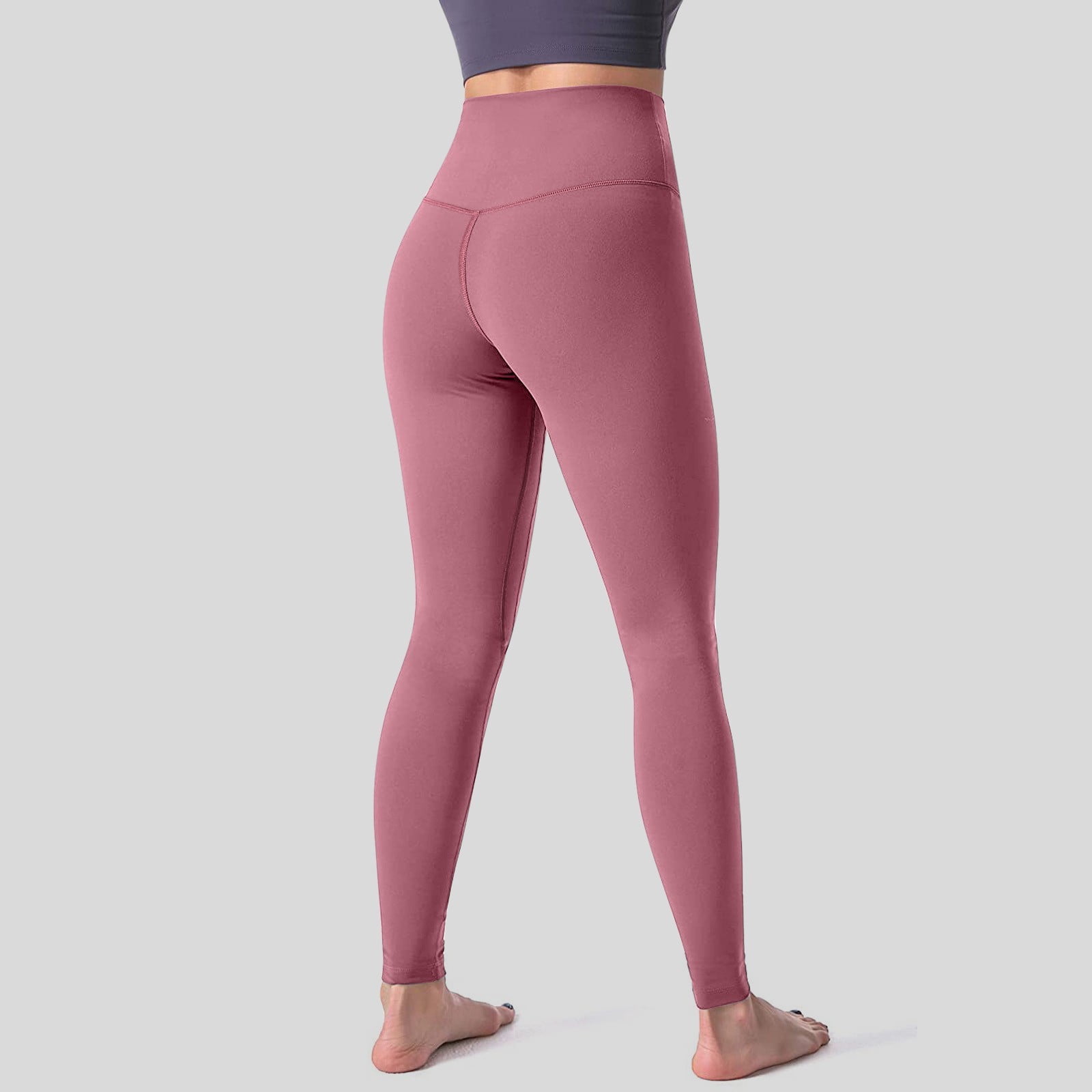 Celsior Compression Leggings for Women Workout Yoga Pants Anti Cellulite Leggings 3D Anti Cellulite Leggings for Women Pants for Workout Running Athletic No Curling Lift Pants No Front Seam Pink L