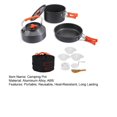 thumbnail image 3 of LJNYFDC Picnic Hot Pot Set Camping Cookware Pot Frying Pan Set Heat Resistant Non stick Lightweight Outdoor Cooking Utensils, 3 of 6
