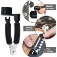 thumbnail image 5 of HUGFEGWE Professional Guitar String Winder Cutter and Bridge Pin Puller, Guitar Repair Tool Functional 3 in 1 (Black) AZ824-13093, 5 of 5