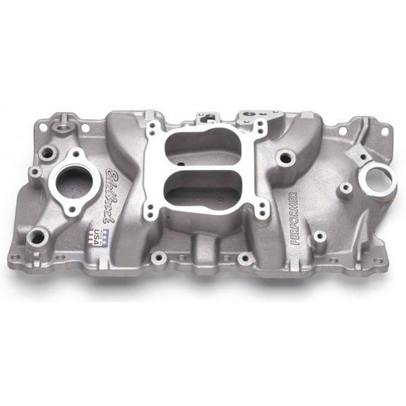 Edelbrock 3701 Performer Series Intake Manifold Fits select: 1967-1974 CHEVROLET CAMARO, 1969-1986 CHEVROLET C10