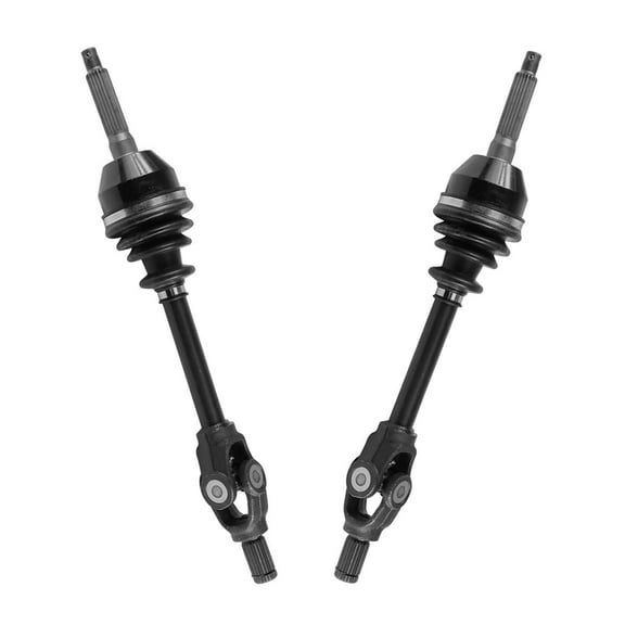 AutoShack Front ATV Axle Shaft Assembly Replacement for 2002-2004 Polaris Sportsman 700 2003-2004 Polaris Sportsman 600 2-PC Set